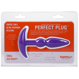 Tantus Silicone Perfect Butt Plug Purple