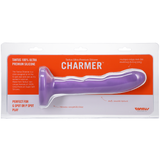 Tantus Silicone Charmer Curved G-Spot Dildo Lavender