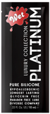 Platinum® Silicone Lubricant Pouch .33 Fl. oz./10mL