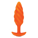 SWIRL TEXTURE PLUG | ORANGE