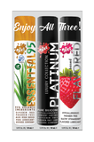 3 PACK SAMPLER (1OZ ESSENTIAL95, PLATINUM, STRAWBERRY) 1 Fl. Oz./30mL x 3